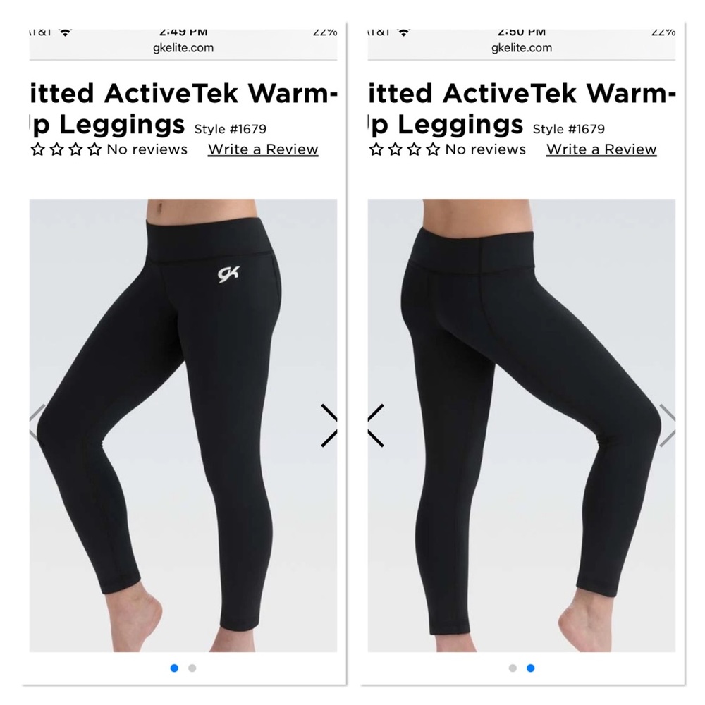 NWT Black GK leggings *PRICE IS FIRM*